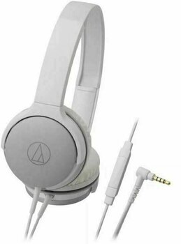 Sluchátka na uši Audio-Technica ATH-AR1iSWH Bílá - 1