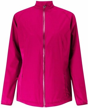 Waterproof Jacket Callaway Full Zip Wind Jacket Pink Yarrow XL Womens - 1