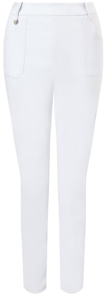 Trousers Callaway Chev Pull On Trouser Bright White M Womens