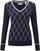 Pulover s kapuco/Pulover Callaway Jacquard Sweater Peacoat L Womens