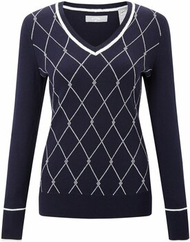 Mikina/Svetr Callaway Jacquard Sweater Peacoat S Womens - 1