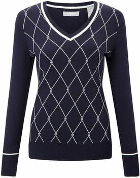 Bluza z kapturem/Sweter Callaway Jacquard Sweater Peacoat XS Womens - 1