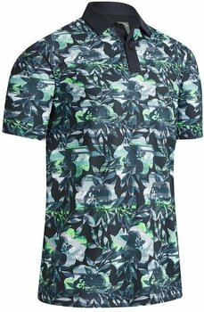 Chemise polo Callaway Floral Printed Caviar M - 1