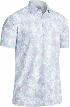 Camiseta polo Callaway Soft Focus Floral Party Pink L - 1