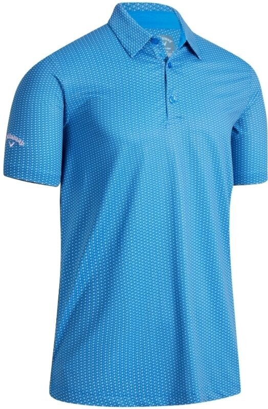 Polo trøje Callaway All Over Printed Egyptian Blue S