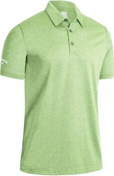 Koszulka Polo Callaway Heathered Jacquard Mens Polo Shirt Jasmine Green Heather M - 1