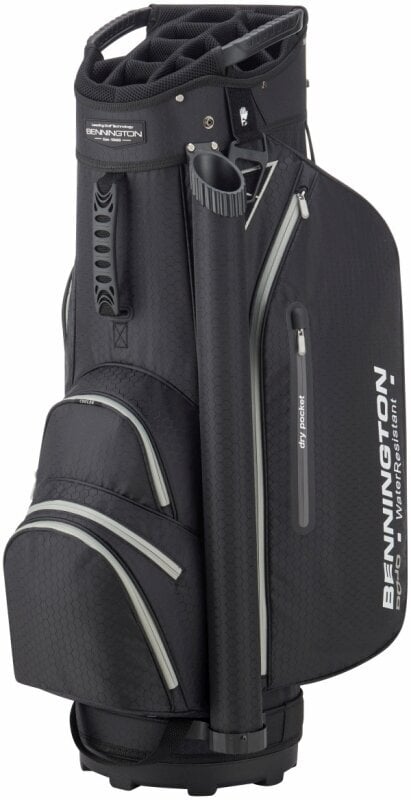 Golfbag Bennington Dojo 14 Water Resistant Black/Grey Golfbag (Beschädigt)