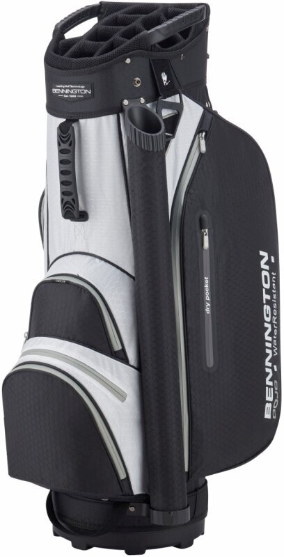 Golftaske Bennington Dojo 14 Water Resistant Black/White Golftaske