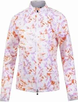 Jachetă impermeabilă Kjus Dextra 2.5L Print White/Mandarine 36 - 1