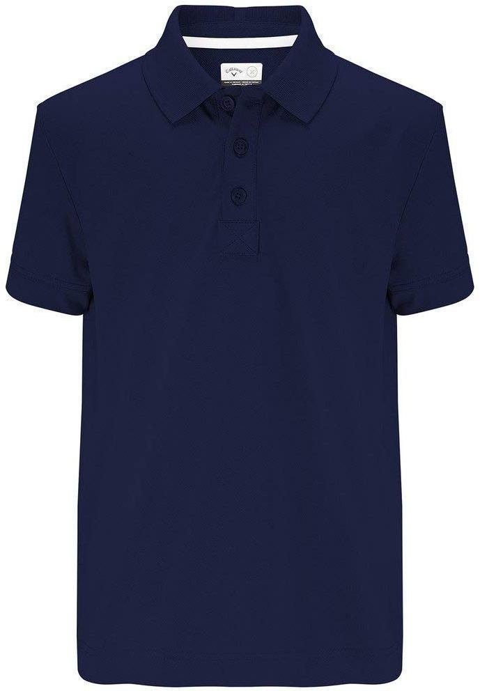 Polo Shirt Callaway Youth Solid II Dress Blue L