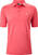Camiseta polo Callaway Tour II Mens Mens Polo Shirt Shirt Raspberry L