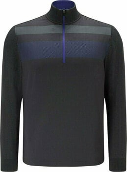 Hoodie/Sweater Callaway 1/4 Zip Blocked Pullover Caviar M Mens - 1