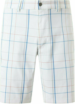 Pantalones cortos Callaway Large Scale Plaid Short Bright White 34 Mens - 1