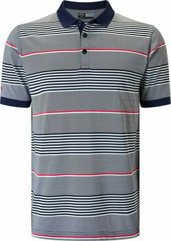 Polo Shirt Callaway 3 Colour Stripe Polo Peacoat XXXL Mens - 1