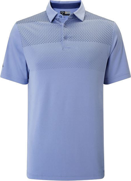 Chemise polo Callaway Jaquared Print Polo Chambray M Mens