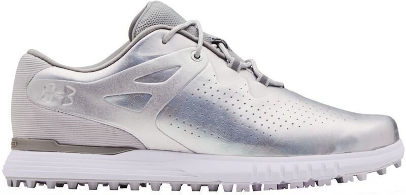 Women's golf shoes Under Armour UA W Charged Breathe SL White/Metallic Silver 38