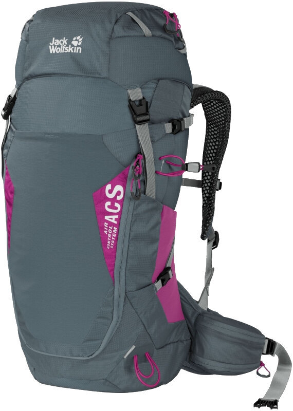 Outdoor Backpack Jack Wolfskin Crosstrail 30 ST Storm Grey Outdoor Backpack