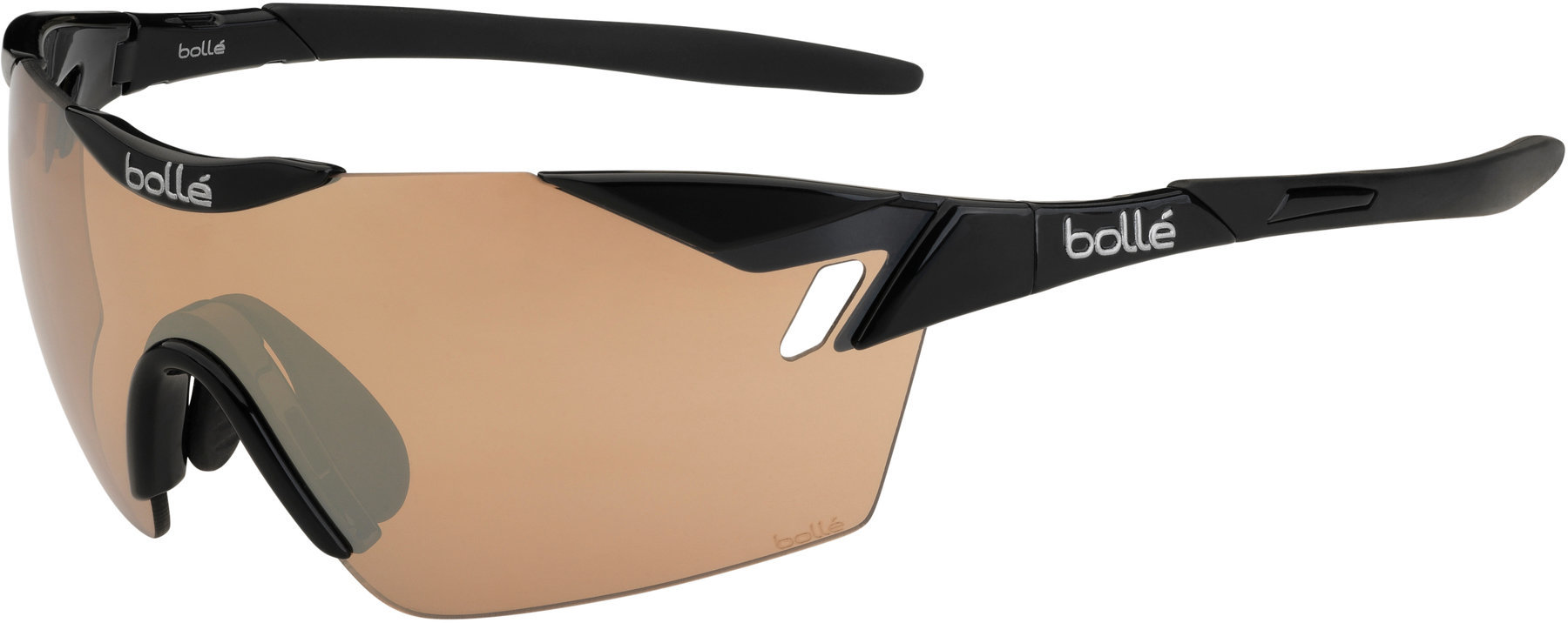 Óculos de desporto Bollé 6th Sense Shiny Black Modulator V3 Golf oleo AF
