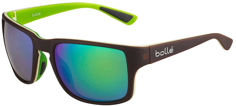 Óculos de desporto Bollé Slate Matt Brown Forest Brown Emerald