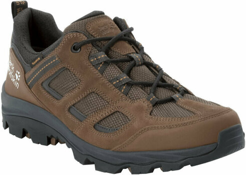 Mens Outdoor Shoes Jack Wolfskin Vojo 3 Texapore Low Brown/Phantom 42,5 Mens Outdoor Shoes - 1