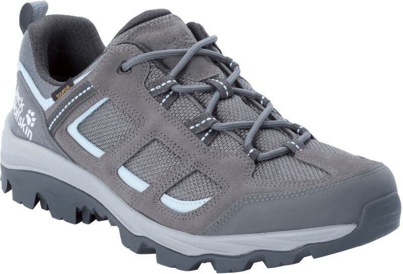 Dámské outdoorové boty Jack Wolfskin Vojo 3 Texapore Low W Tarmac Grey/Light Blue 36 Dámské outdoorové boty