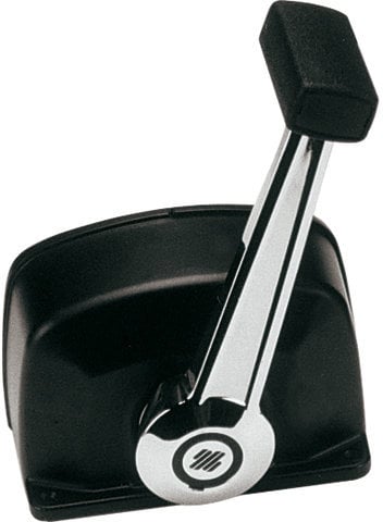 Boat Engine Control Ultraflex B77 Single lever control for one engine black dome chrome plated lever with trim