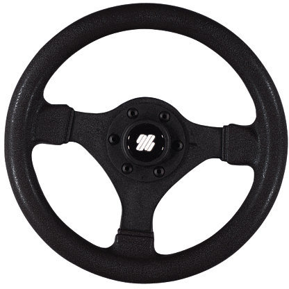 Ruder Ultraflex V45 Steering Wheel Black