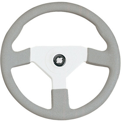 Ruder Ultraflex V38G/W Steering Wheel White-Grey