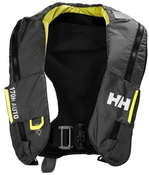Automatic Life Jacket Helly Hansen SailSafe Inflatable Coastal - Ebony