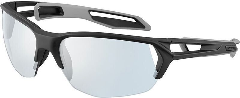 Óculos de sol para exterior Cébé S'Track M 2.0 Black Grey Matte/Zone Vario Grey Blue AF Óculos de sol para exterior