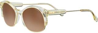 Serengeti Vinita Shiny Bold Gold Champagne Translucide/Polarized Drivers Gradient