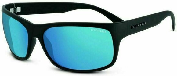 Sport Glasses Serengeti Pistoia Matte Black/Mineral Polarized Blue - 1