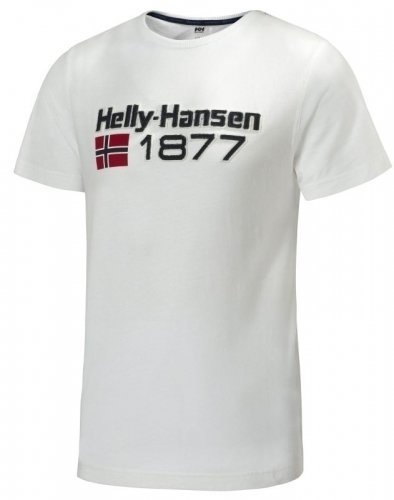 Риза Helly Hansen Graphic SS Риза бял S