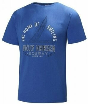 Риза Helly Hansen Graphic SS Риза Olympian Blue M - 1