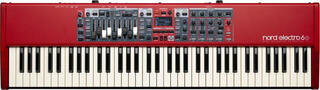 Cyfrowe stage pianino NORD Electro 6D 73 Cyfrowe stage pianino Red