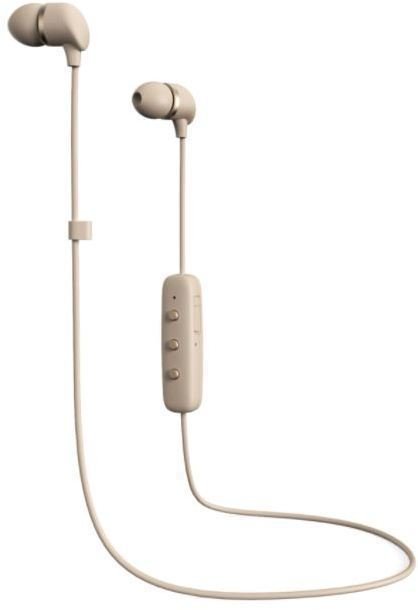 In-ear vezeték nélküli fejhallgató Happy Plugs In-Ear Wireless Nude