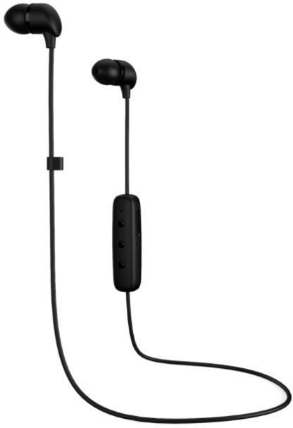 In-ear draadloze koptelefoon Happy Plugs In-Ear Wireless Black
