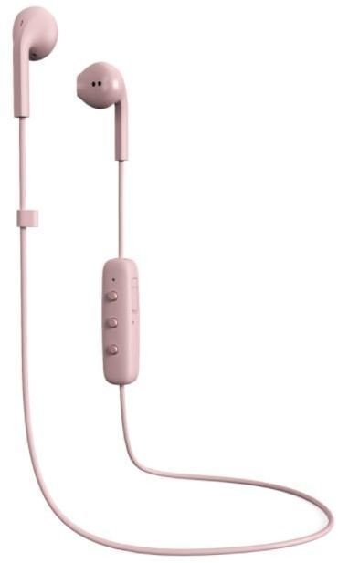 In-ear draadloze koptelefoon Happy Plugs Earbud Plus Wireless Blush