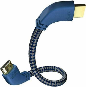 Hi-Fi Câble vidéo Inakustik Premium II 2 m Bleu Hi-Fi Câble vidéo - 1