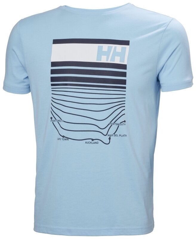 T-Shirt Helly Hansen Shoreline T-Shirt Cool Blue XL