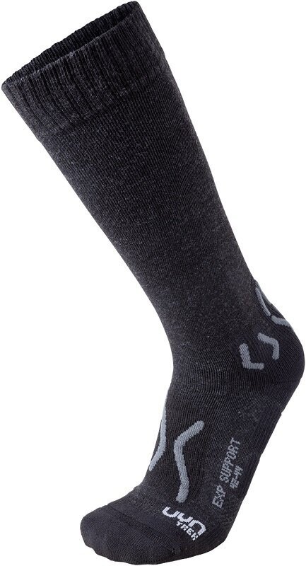 Čarape UYN Trekking Explorer Support Black Melange/Anthracite 42-44 Čarape