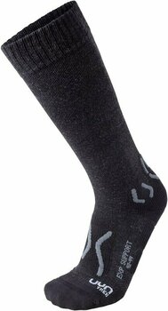 Socks UYN Trekking Explorer Support Black Melange/Anthracite 42-44 Socks - 1