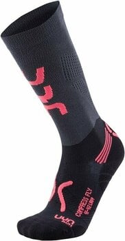 Running socks
 UYN Run Compression Fly Anthracite-Coral Fluo 35/36 Running socks - 1