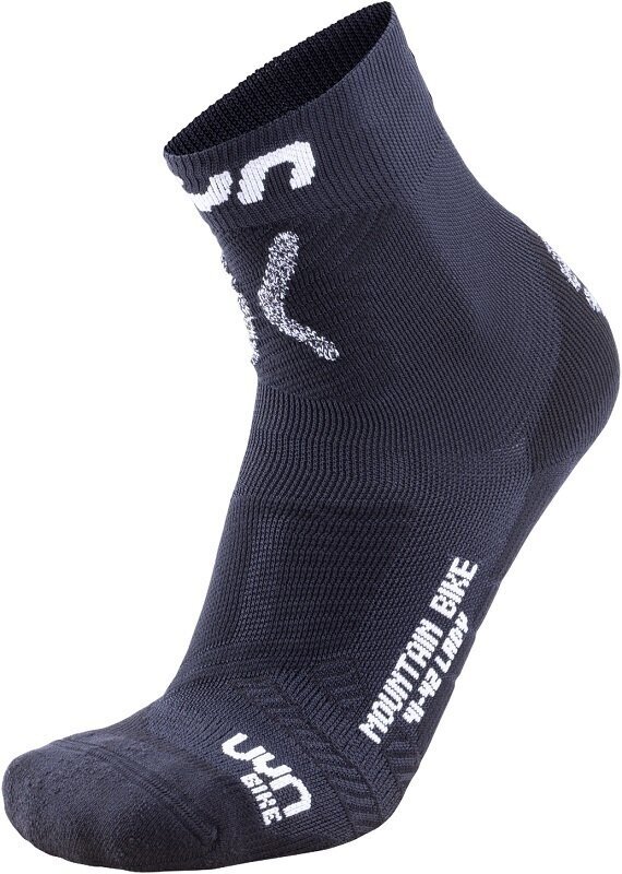 Cycling Socks UYN Cycling MTB Black/White 35/36 Cycling Socks