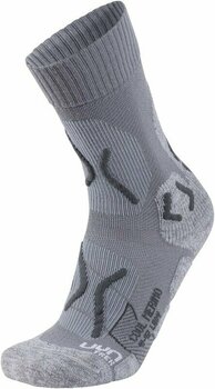 Socken UYN Trekking Cool Merino Grey Melange/Pearl Grey 39-40 Socken - 1