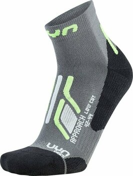 Socks UYN Trekking Approach Low Cut Grey-Green 45-47 Socks - 1