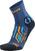 Κάλτσες UYN Trekking Approach Mid Blue/Orange/Grey Melange 42-44 Κάλτσες