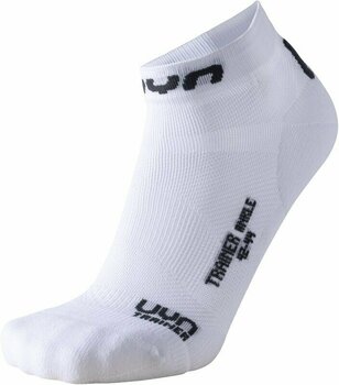 Socks UYN Trainer Ankle White-Grey 42-44 Socks - 1