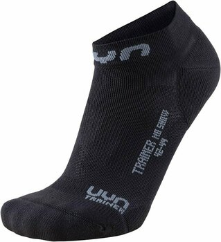 Socks UYN Trainer No Show Black-Grey 45-47 Socks - 1