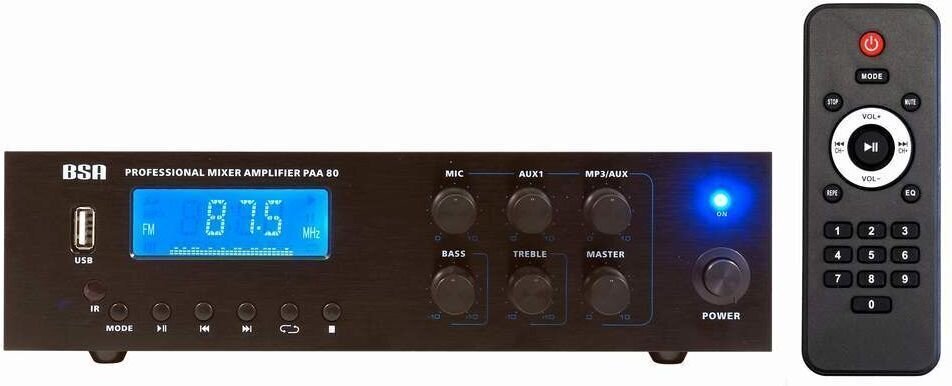 Viešojo adresavimo stiprintuvas BS Acoustic PAA80